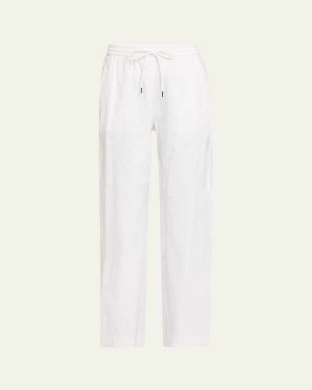 Drawstring Pull-On Pants